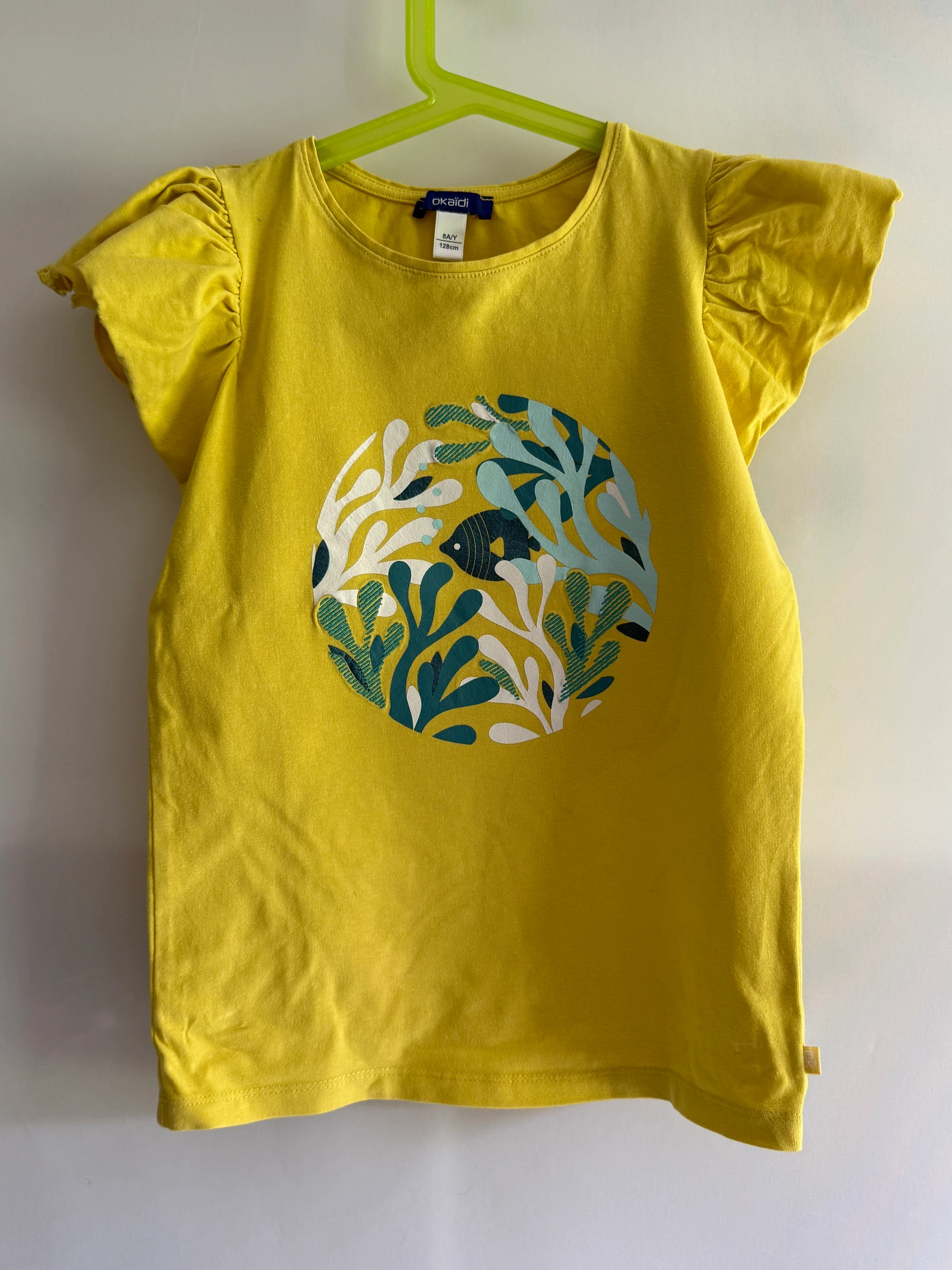 t-shirt 8 ans okaidi